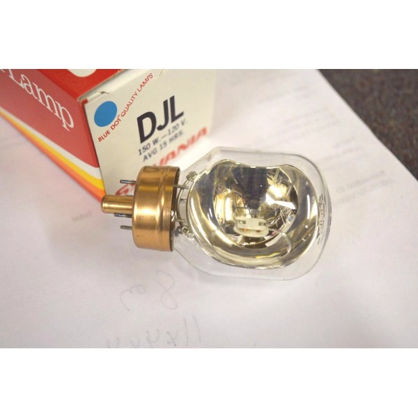 GE DJL 150W 120V Photo Projection LIGHT BULB Studio LAMP