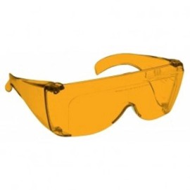 NoIR U68 Blue Blocker Glasses 64% Light Orange Fitovers UV Shield