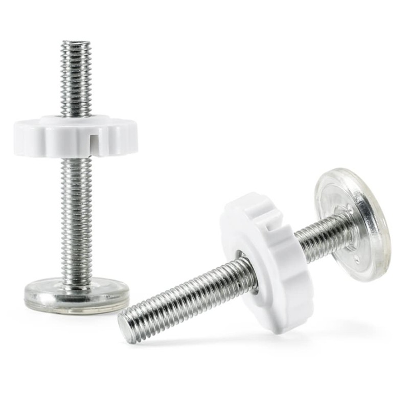 Pressure Mount Baby Gate Threaded Pivot Rod, 4-Pieces Pivot Screw