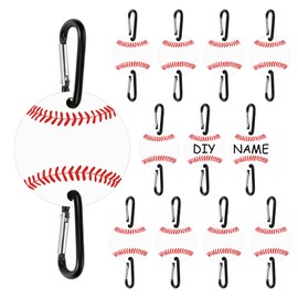 FRUSSONIA 12 Pcs Bag Hook for Fence,Sports Fence Hook,Fence Clips for Bat Bags,Water Bottles and Camping