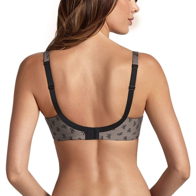Anita Miss Ribbon 5733X 75B Platinum Denture Bra, platinum