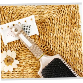 BIUDECO Scalp Massage Brush Hair Comb Paddle Hair Scalp Brush Detangle Hair Extensions Soft Bristles Wet or Dry Golden