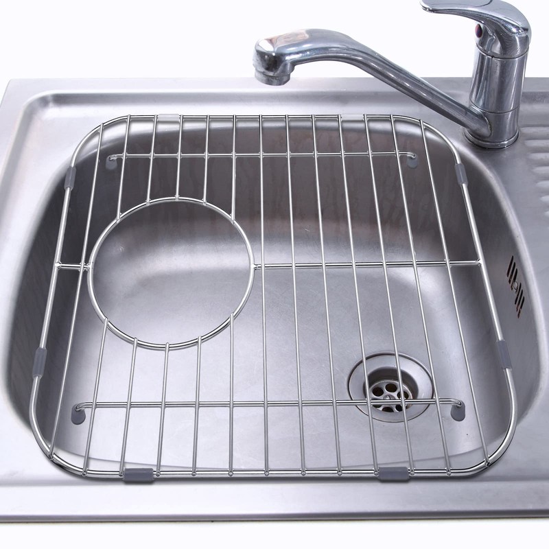 60 Pieces Rubber Feet for Grid Sink Protector Rubber Grid