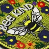 BEE Kind Patch | Bees Iron-on Patch for All Fabrics