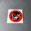 Car Stickers Warning Safe Driving Airbag Fasten Seat Belt Mirror