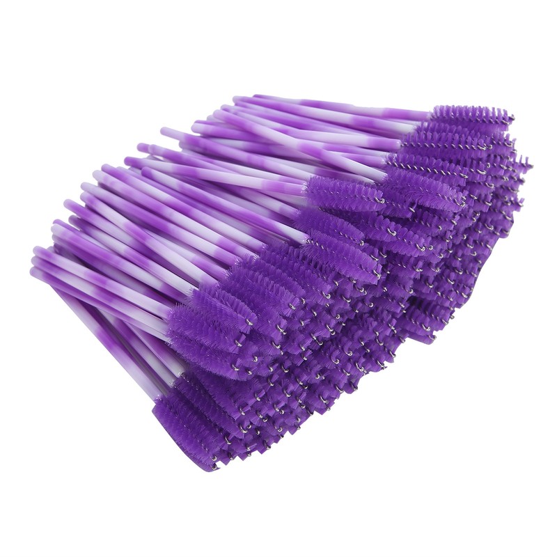 200pcs Disposable Eyelash Brush Travel Portable Lash Brush Makeup Tool