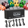 Pedal Power Supply 6 Isolated Outputs Metal Black Electric Equipment