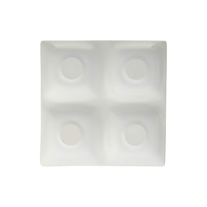 Tableware East Buffet Plate 2-Dish Plate 6.5 inches (16.5 cm)