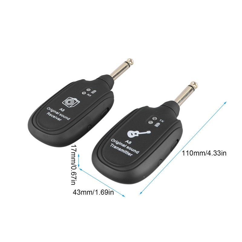 Wireless Guitar System Precise Sound Pickup Electric Guitar Audio System