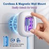 Toothbrush Holder for Bathroom, Cordless Auto Sanitizing Portable Toothbrush Case