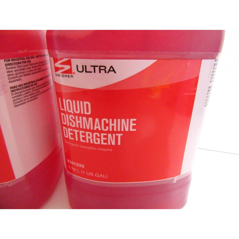 Swisher (2 Gallons) Swisher Ultra Dish-machine / Dishwasher Detergent Commercial