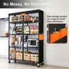 Sowokdon Wire Shelf Covers,Premium 600D Rack Covers for Wire Shelving
