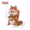 Larcele Micro Building Blocks Animal Set, DIY Mini 3D Building