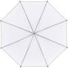 Glow 40" White Umbrella with Black Back - Made with