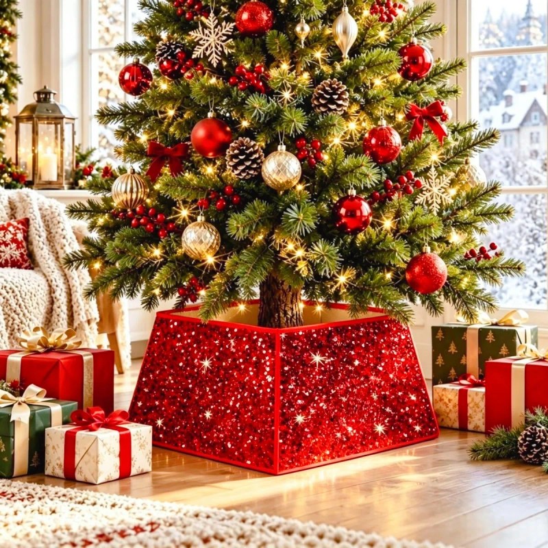 Base Para Decorar El Árbol De Navidad