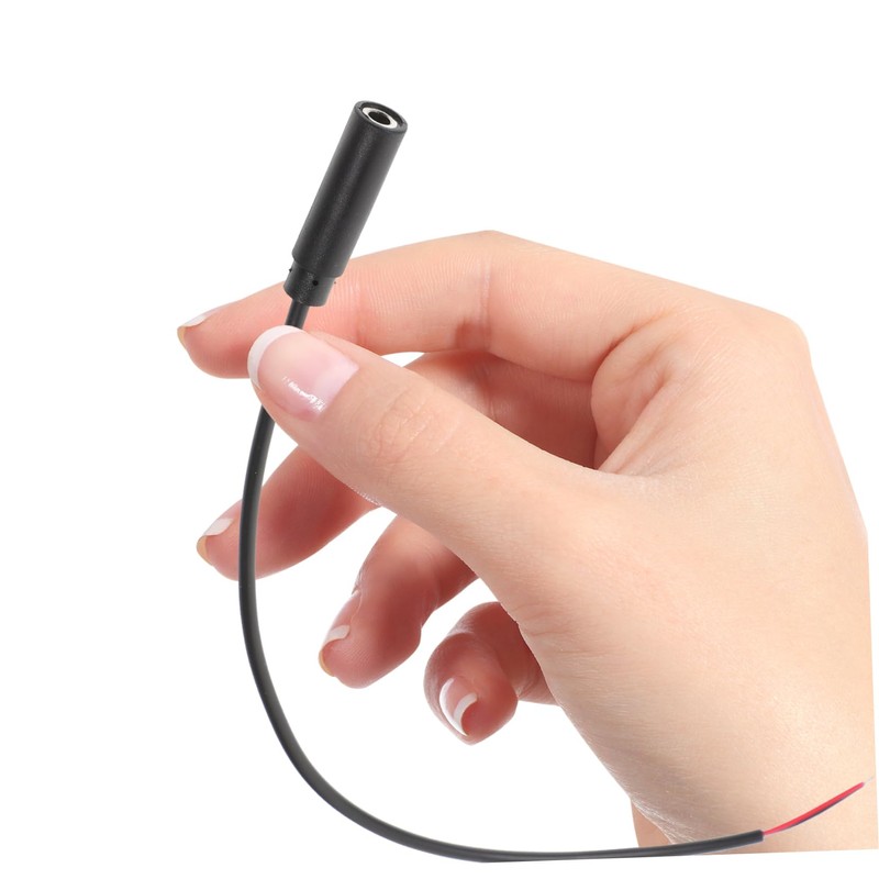 Operitacx 10pcs Mono Audio Cable with Bare Wire Open End