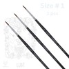 Kolinsky Sable Set Brushes for Miniature Painting Modeling Pieces Fine