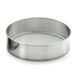 Weis Mehlsieb, Edelstahl, 20 cm, Silber