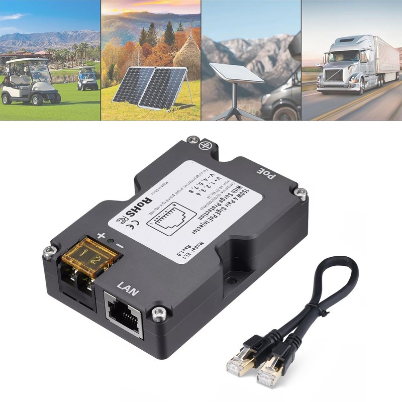 Power Over Ethernet Injector 150W Gigabit Passive Power Over Ethernet
