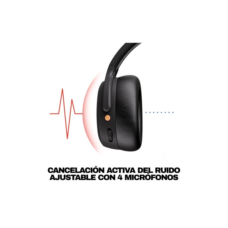 Skullcandy Crusher ANC 2 Noise Cancelling Wireless Headphones - True