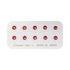 POWER JEWELRY 10 PCS Ear Urn Jewelry July Birthstone Color
