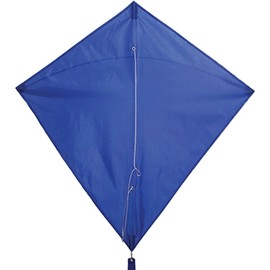 in the Breeze 2992 — Blue Diamond Kite, 30-inch, Easy-Flying Kite for Kids, Teens, Adults