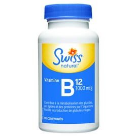 Swiss Natural Vitamin B12 Tablet, 1000 mcg