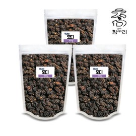 Chamdoori mulberry broken hearts 900g (300g x 3) (domestic) / 참두리 오디 상심자 900g(300g x 3) (국내산)