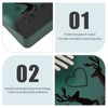 Finger Thumb Piano 17 Keys Exquisite Engraved Pattern Wood Kalimba
