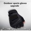NICEGURDEN Men's Fingerless Breathable Workout Gloves Tactical Combat Shooting Motorcycle