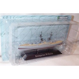 Deagostini Warships Collection Kronprinz Wilhelm Battleship 1:1250 Scale diecast Model