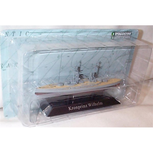 Deagostini Warships Collection Kronprinz Wilhelm Battleship 1:1250 Scale diecast Model