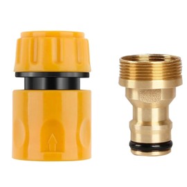 Universal Kitchen Mixer Tap Hose Connector & End Quick Connector, Sink to Outside Hose Pipe Fitting,Universal Kitchen Tap for Outdoor Faucet, Dishwasher & Washing Machine