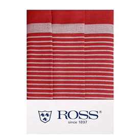 Ross - Exclusive 0914 Half-Linen Tea Towels 50 x 70 cm Red