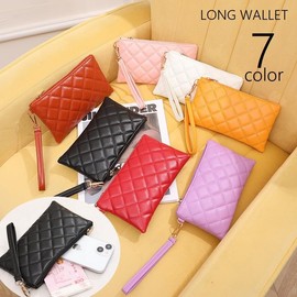 Plus Nao Wallet, Long Wallet, Long Wallet, Women's, Women's, Bill Purse, Coin Purse, Card Slot, Smartphone Holder, Smartphone, white