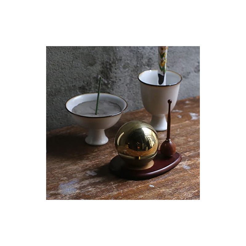 Tamayurarin 0.6 inch (1.8 cm) Set of 3 "Purple Sandalwood"