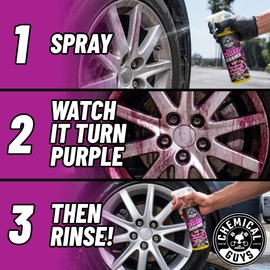 Chemical Guys Two Face Wheel Cleaner, Color Changing Wheel Cleaner, Safe for Cars, Trucks, SUVs, Motorcycles, RVs & More, 16 fl oz - CLD30316