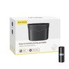 Car Trash Can Mini Trash Bin Garbage Organizer with Plastic