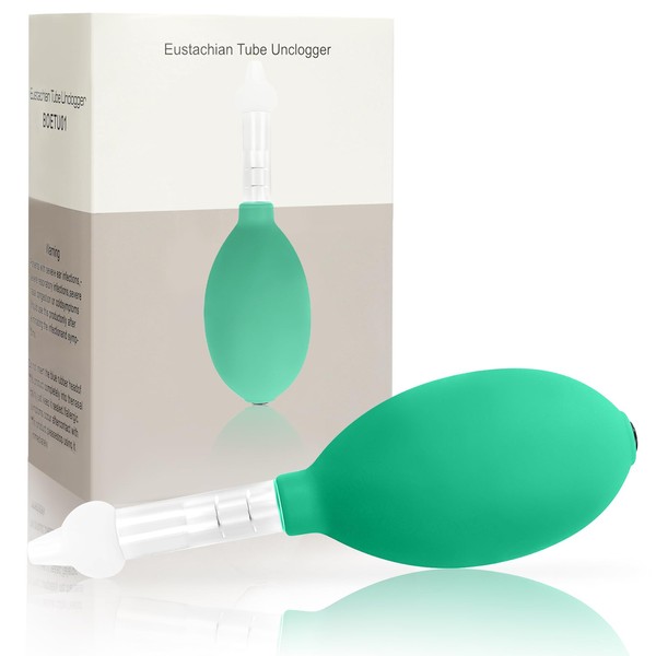 Eustachian Tube Unclogger, Ear Popper Ache Clogged Congestion Tinnitus Migraine