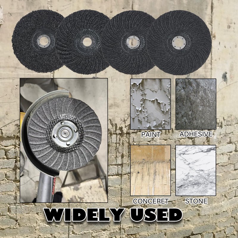 HONGUIS 7" x7/8" Concrete Grinding Disc, 16 Grit SiC Stone