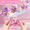 SUMEAUT Remote Control Car Unicorn for Girls 360° Rotating 4WD