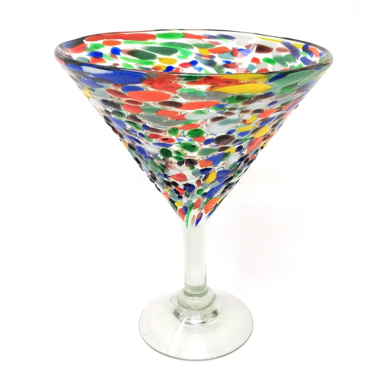 Mexican Hand Blown Glass – Set of 4 Hand Blown