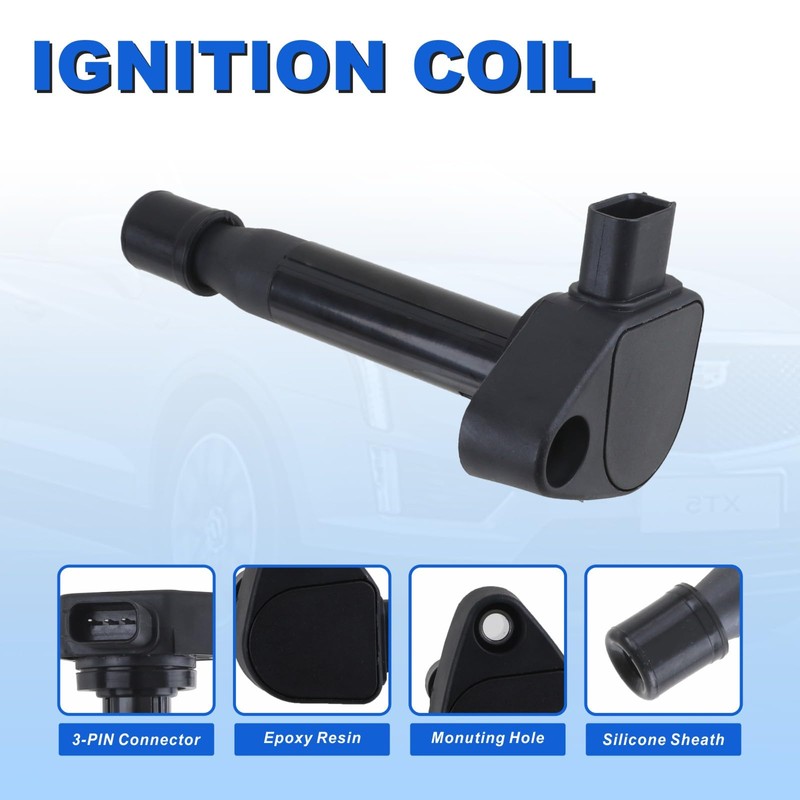 Pynccid UF242 High-Performance Ignition Coils Set of 6 for 1999-2010
