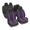 DBS 1012867 Universal Non-Slip Washable Car Seat Covers Purple