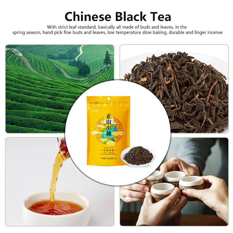Qcwwy Chinese Black Tea,Black Tea Loose Leaf Lapsang Souchong Black