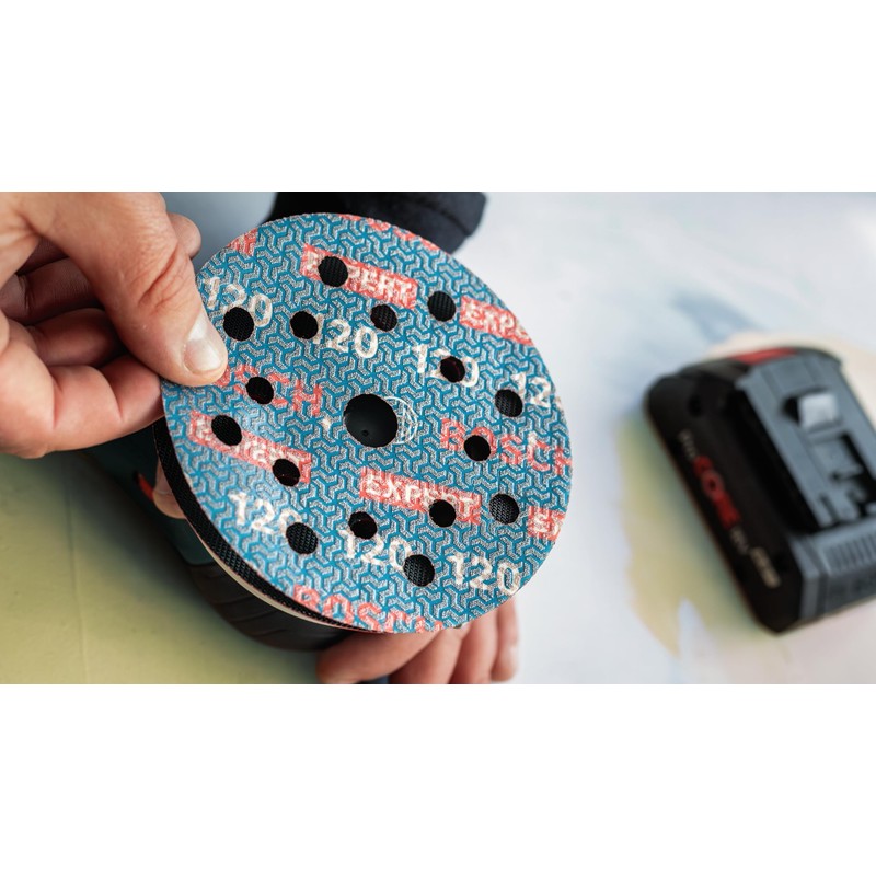 Bosch 6x EXPERT O780 Foil Sanding Disc, 125 mm (for