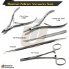 Medentra Podiatry Basic Nail Surgery Instruments Toe Nail Removal Cutter