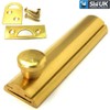 Solid Brass Slide Door Bolts 63mm/ 2.5 Inch Flat Bolt