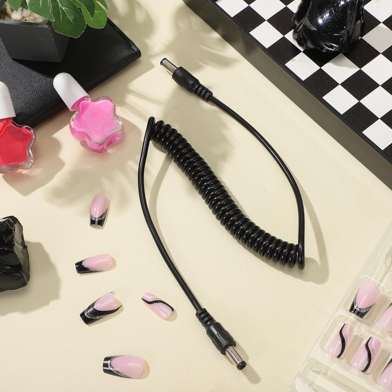 BAZEITFLOW Cable de Repuesto para Taladro de Uñas Cable Flexible