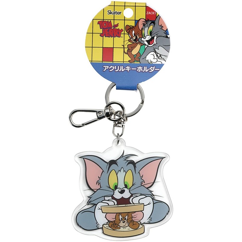 Skater TOON ZACK1-A Acrylic Key Holder Tom & Jerry